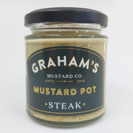 Staklenka Graham’s senfa za steak, Mustard Pot Steak