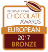 Brončana nagrada International Chocolate Awards 2017 – Europe, službeni logo.