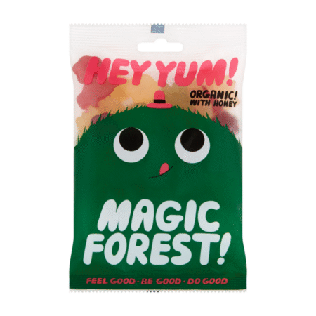HEY YUM! Magic Forest – Organski gumeni bomboni s medom, u zabavnom pakiranju s likom iz šume