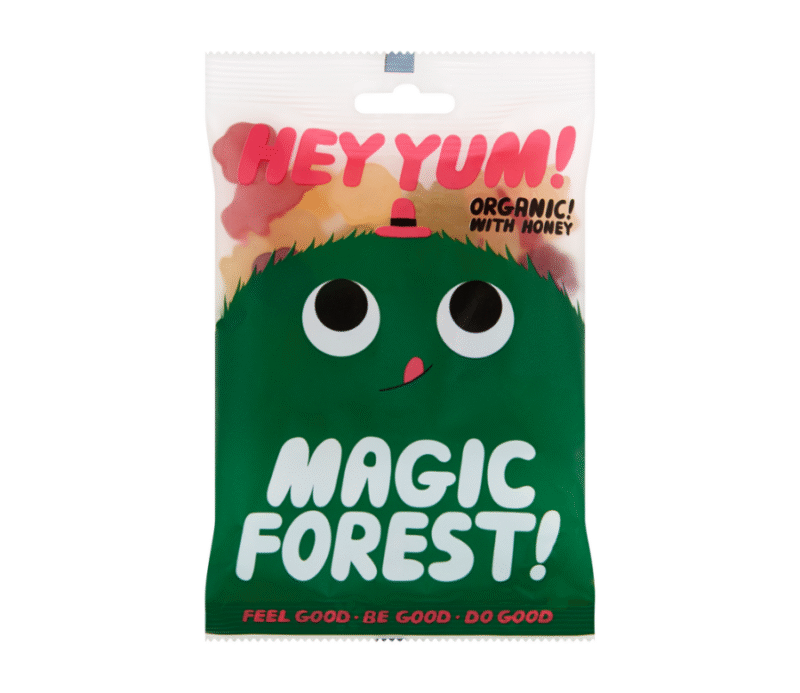 HEY YUM! Magic Forest – Organski gumeni bomboni s medom, u zabavnom pakiranju s likom iz šume