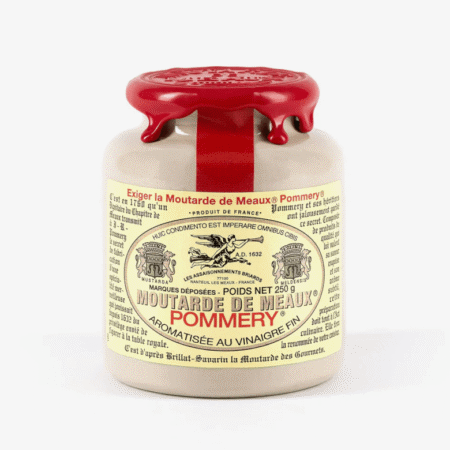 Moutarde de Meaux Pommery senf u keramičkoj teglici sa crvenim voskom